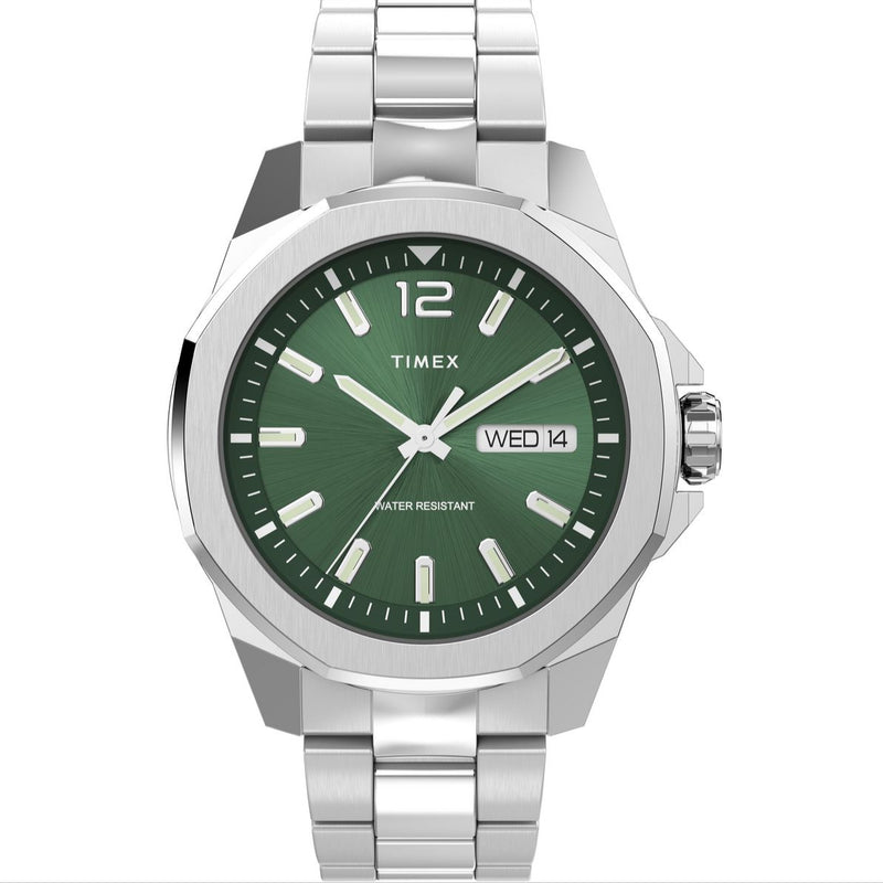 Timex Essex Ave Men's Watch Green Dial TW2W13900