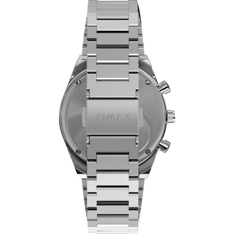 Timex Q Falcon Eye Men's Watch Chronograph Blue Silver TW2W33700