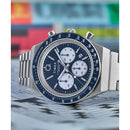 Timex Q Chronograph Men's Watch Blue Silver TW2W51600