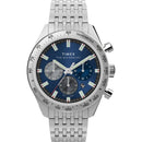 Timex Waterbury Men's Watch Blue Dial Chronograph TW2Y18500