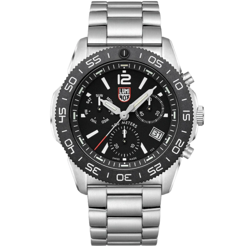 Luminox Pacific Diver Men's Black Chronograph Watch XS.3142
