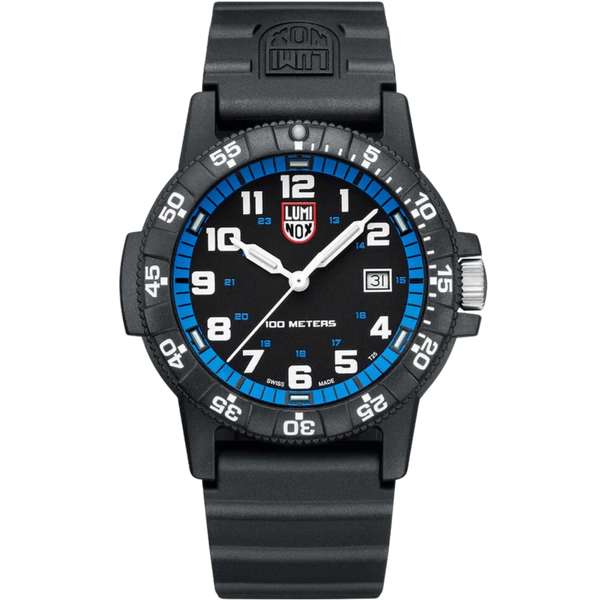 Luminox Leatherback Sea Turtle Men's Black Blue Watch XS.0324