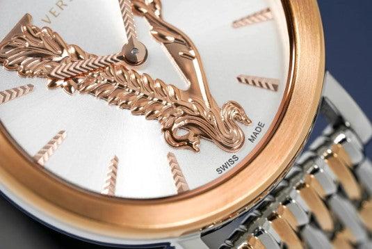 Versace Virtus Ladies Two-Tone Watch VEHC00519 - WatchStatus Ltd