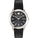 Versace V-Urban Watch Men's Black Leather VELQ00119 - WatchStatus Ltd