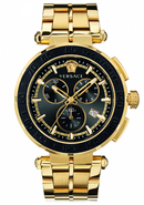 Versace Greca Chrono Watch Men's Gold VEPM00720