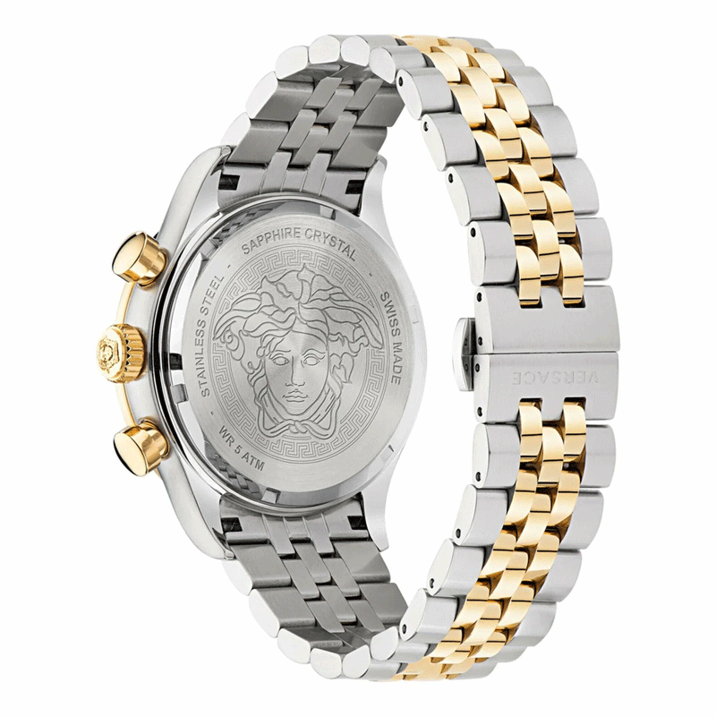 Versace Hellenyium Men's Two-Tone Watch VE2U004