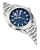 Versace V-Code Men's GMT Watch Blue Dial VEAFA04