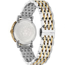 Versace Greca Glass Watch Ladies Silver / Gold VEU300421 - WatchStatus Ltd