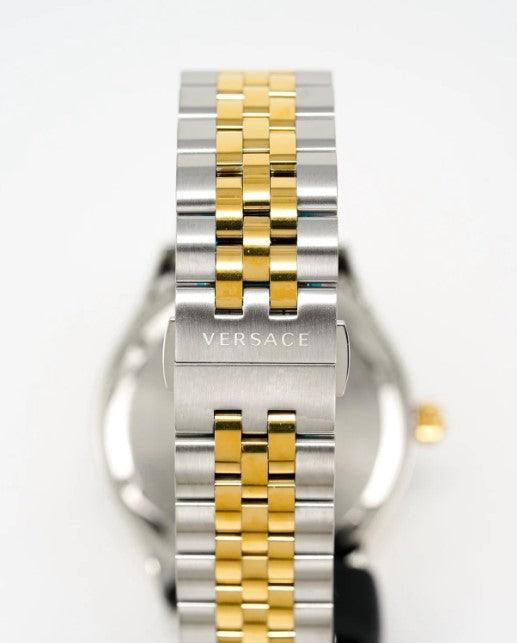 Versace Hellenyium Men's Two-Tone Watch VEVK00620 - WatchStatus Ltd