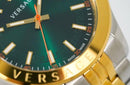 Versace Hellenyium Men's Two-Tone Watch VEVK00620 - WatchStatus Ltd