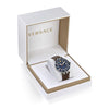 Versace Greca Sport Men's Blue Dial Leather Watch VEZ300121 Versace