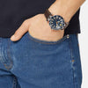 Versace Greca Sport Men's Blue Dial Leather Watch VEZ300121 Versace