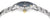 Versace Mens Greca Time GMT Blue Dial Watch VE7C005