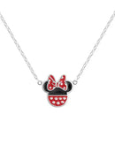 Disney Minnie Mouse Red Polka Dot Pendant Necklace