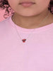 Disney Minnie Mouse Red Polka Dot Pendant Necklace Disney