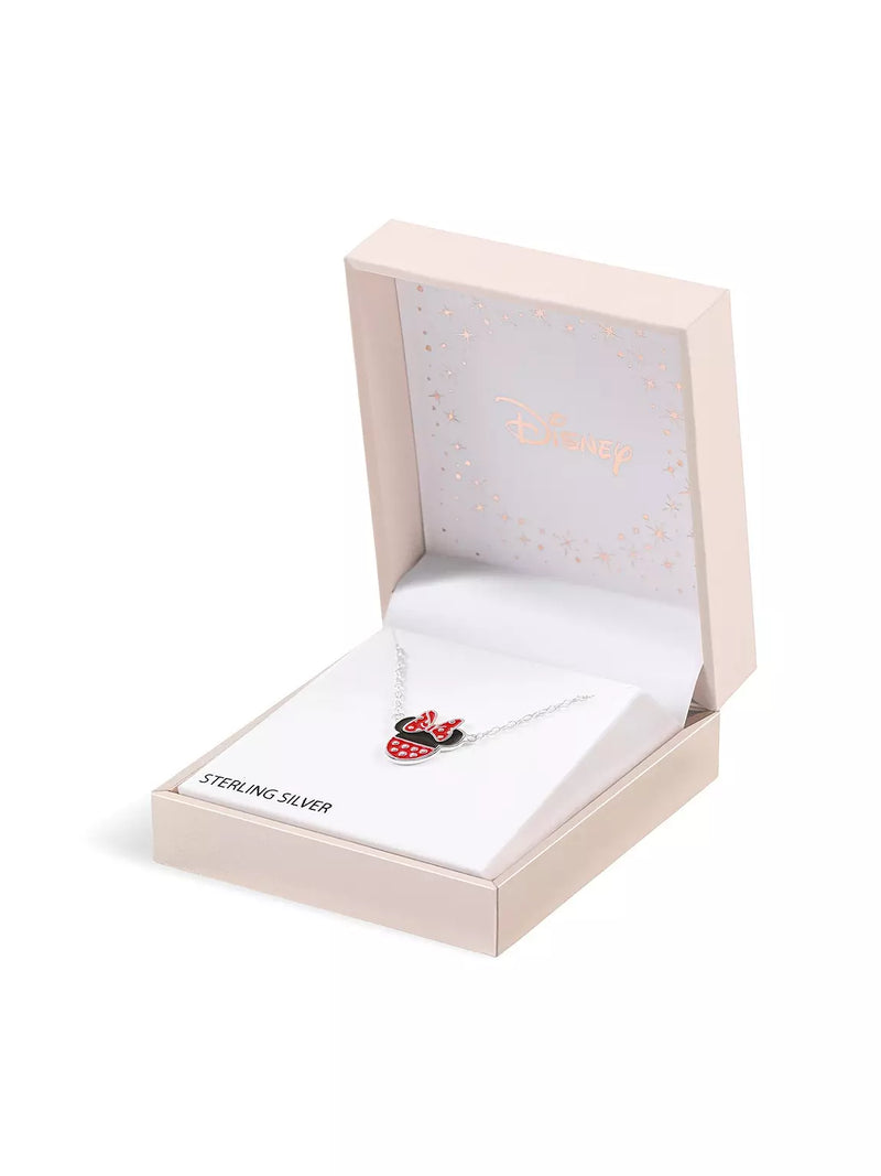 Disney Minnie Mouse Red Polka Dot Pendant Necklace
