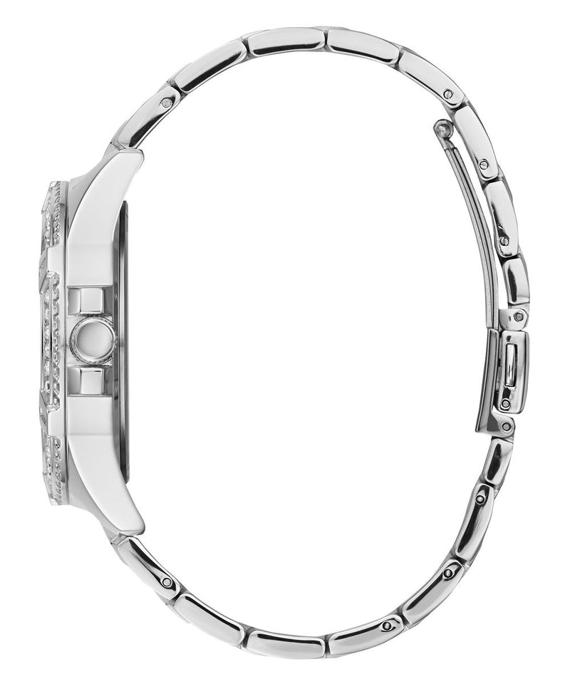 Guess Lady Frontier Watch Ladies Silver Day/Date W1156L1