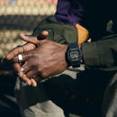 Men's Black Resin Red Digital Watch DW-5600BBR-1ER G-Shock