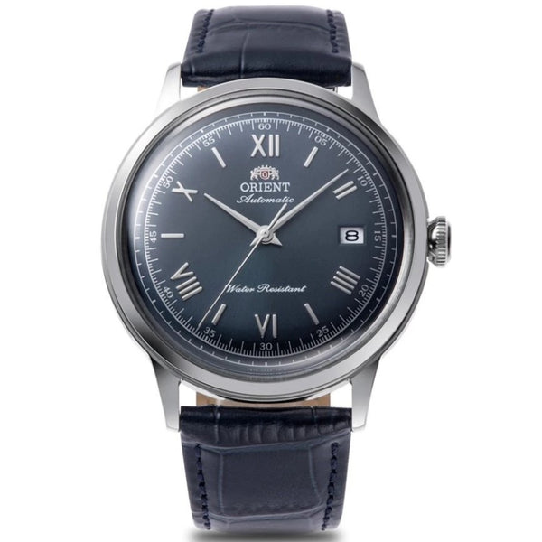 Orient Bambino Men's Watch Blue Dial Leather RA-AC0024L30B