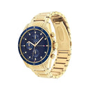 Tommy Hilfiger Parker Men's Blue Gold Watch 1791834