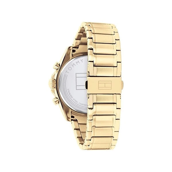 Tommy Hilfiger Parker Men's Blue Gold Watch 1791834