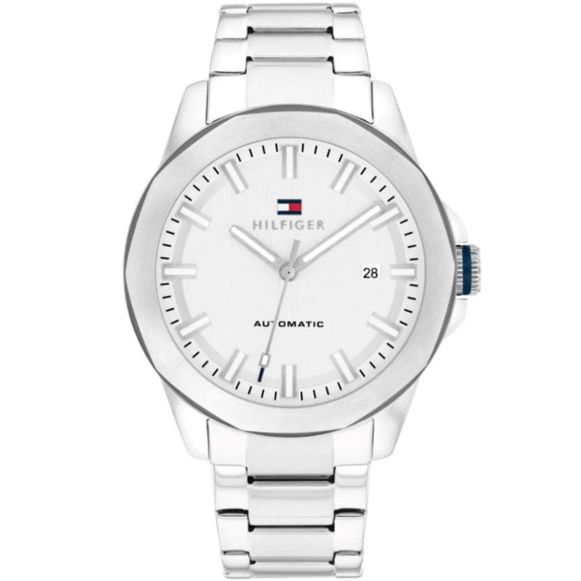 Tommy Hilfiger Lars Men's White Automatic Watch 1710695
