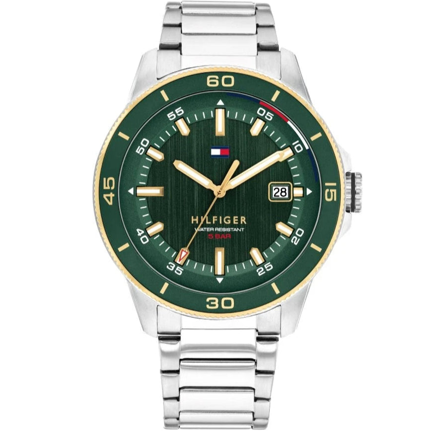 Tommy Hilfiger Remy Men's Green Watch 1792230