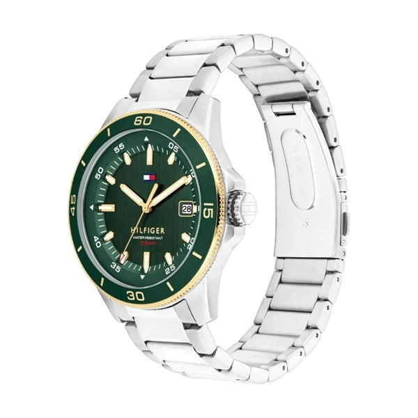 Tommy Hilfiger Remy Men's Green Watch 1792230