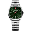 Wenger Vintage Sport Men's Watch Green Dial 01.1921.111 Wenger