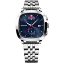 Wenger Vintage Classic Men's Watch Blue Dial Chronograph 01.1933.103