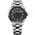 Wenger Terragraph Men's Watch Silver Black Dial 01.0541.122