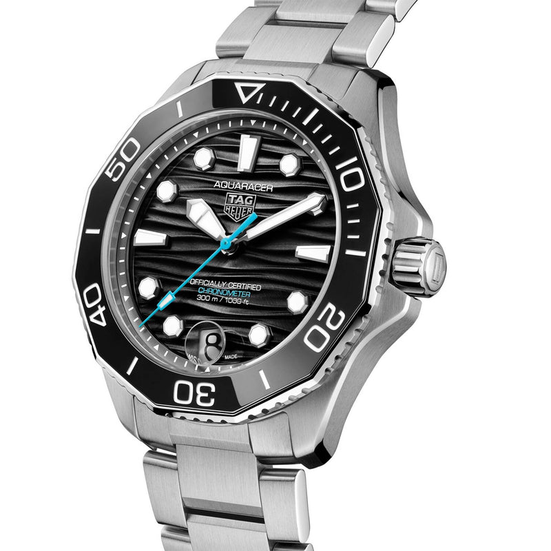 TAG Heuer Aquaracer Professional 300 Men's Watch Black Dial Automatic WBP5110.BA0013