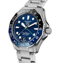 TAG Heuer Aquaracer Professional 300 GMT Men's Watch Blue Dial Automatic WBP5114.BA0013