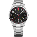 Wenger City Sport Men's Watch Silver Black Dial 01.1441.131 Wenger