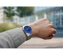 Wenger City Sport Men's Watch Silver Blue Dial 01.1441.134 Wenger