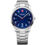 Wenger City Sport Men's Watch Silver Blue Dial 01.1441.134