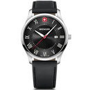 Wenger City Classic Men's Watch Black Leather 01.1441.138 Wenger