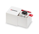 Wenger City Classic Men's Watch Silver Black Dial 01.1441.140