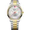 Wenger City Classic Men's Watch Two-Tone Silver Dial 01.1441.143 Wenger