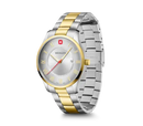 Wenger City Classic Men's Watch Two-Tone Silver Dial 01.1441.143