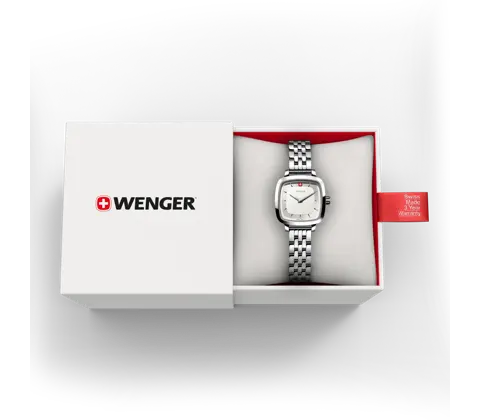 Wenger Vintage Classic Ladies Watch Silver 01.1911.101