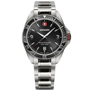 Wenger Executive Men's Watch Black Silver Diver 01.2031.101 Wenger