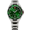 Wenger Executive Men's Watch Green Silver 01.2031.102 Wenger