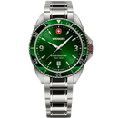 Wenger Executive Men's Watch Green Silver 01.2031.102