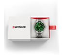 Wenger Executive Men's Watch Green Silver 01.2031.102