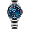 Wenger Executive Men's Watch Silver Blue Dial 01.2031.103 Wenger