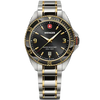 Wenger Executive Men's Watch Silver Black Dial 01.2031.104 Wenger