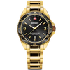 Wenger Executive Men's Watch Gold Black Dial 01.2031.107 Wenger