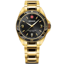 Wenger Executive Men's Watch Gold Black Dial 01.2031.107