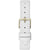 Furla Minimal Watch Ladies Gold / White Leather WW00007006L2